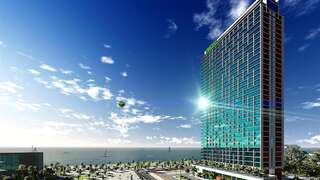 Апарт-отели Apartment Orbi Beach Tower Батуми Апартаменты-студио с видом на море-37